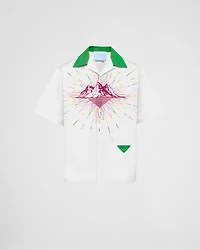Timecapsule printed cotton shirt