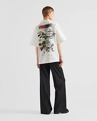 Timecapsule printed cotton shirt