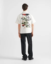 Timecapsule printed cotton shirt