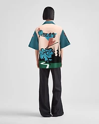 Timecapsule printed cotton shirt