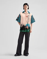 Timecapsule printed cotton shirt