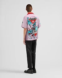 Timecapsule printed cotton shirt