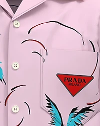 Timecapsule printed cotton shirt