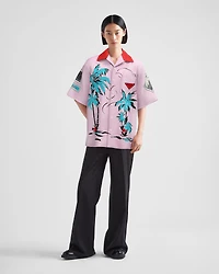 Timecapsule printed cotton shirt