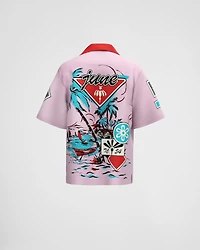 Timecapsule printed cotton shirt