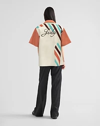 Timecapsule printed cotton shirt