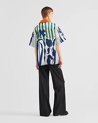 Timecapsule printed cotton shirt