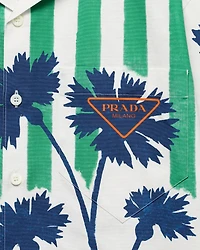 Timecapsule printed cotton shirt