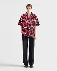 Timecapsule printed cotton shirt