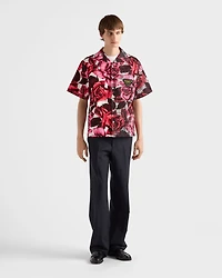 Timecapsule printed cotton shirt