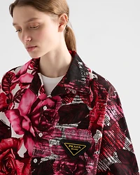 Timecapsule printed cotton shirt