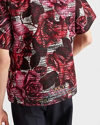 Timecapsule printed cotton shirt