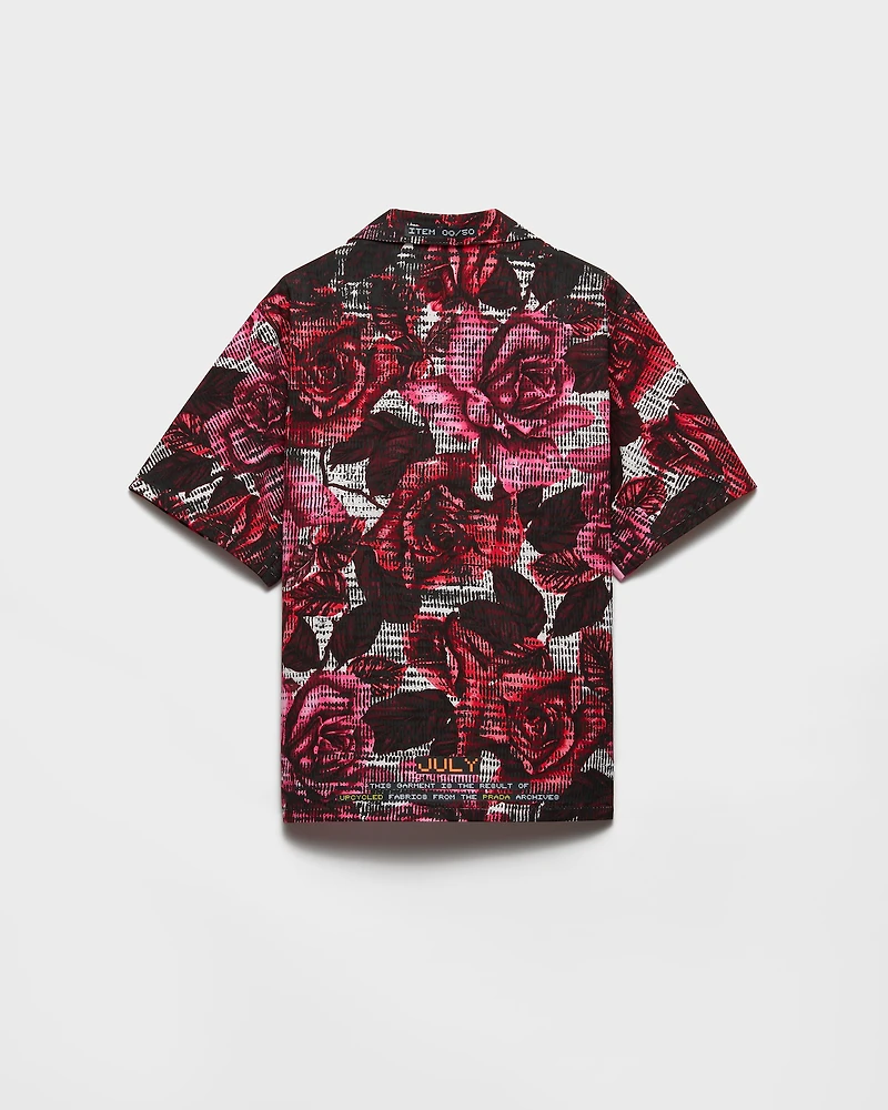 Timecapsule printed cotton shirt
