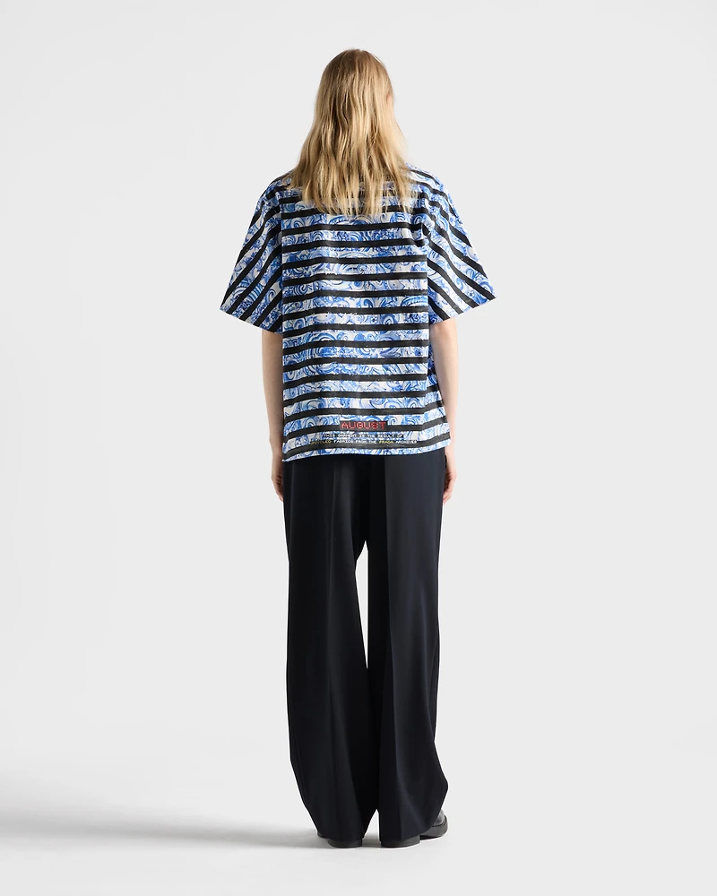 Timecapsule printed cotton shirt