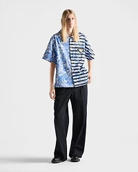 Timecapsule printed cotton shirt