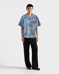 Timecapsule printed cotton shirt
