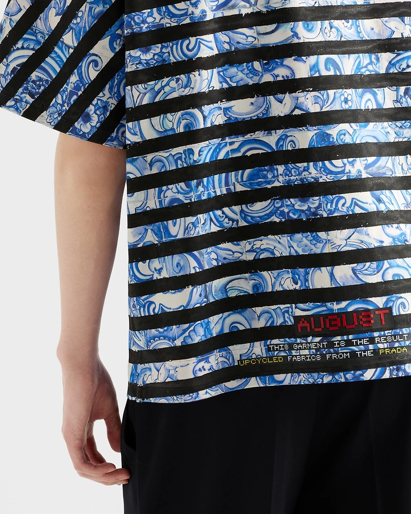 Timecapsule printed cotton shirt