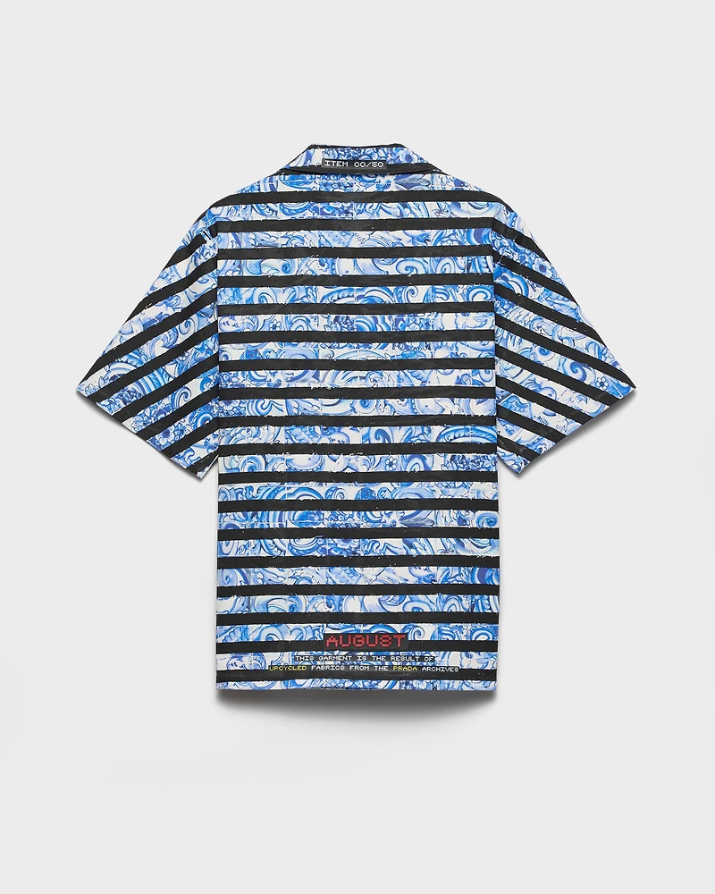 Timecapsule printed cotton shirt