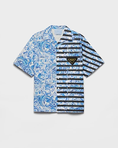 Timecapsule printed cotton shirt