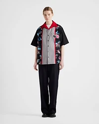 Timecapsule printed cotton shirt