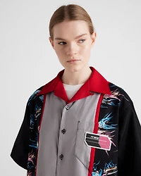 Timecapsule printed cotton shirt