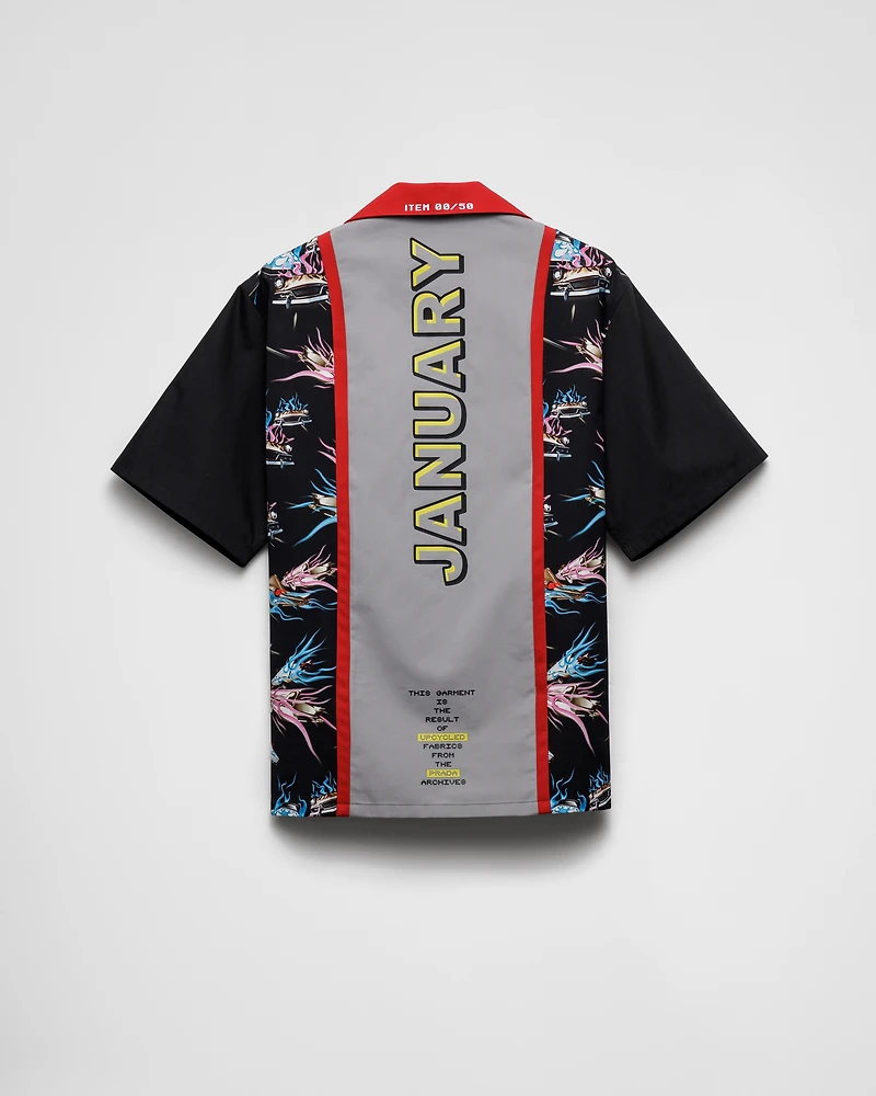 Timecapsule printed cotton shirt