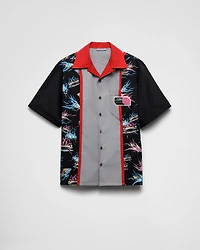 Timecapsule printed cotton shirt