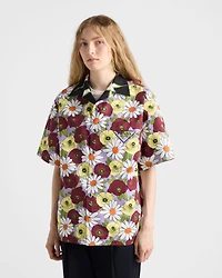 Timecapsule printed cotton shirt