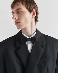 Satin bow-tie