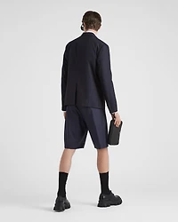 Single-breasted cotton jacket