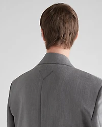 Single-breasted mohair wool jacket
