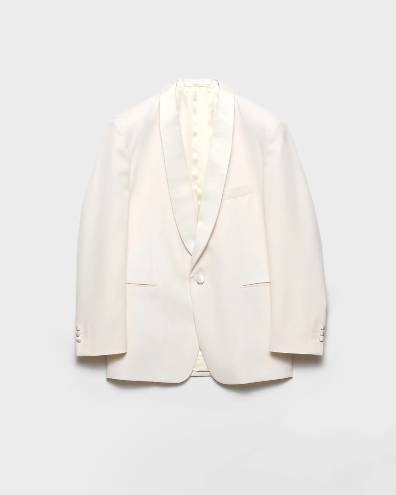 Wool tuxedo jacket