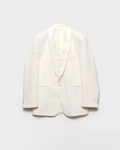 Wool tuxedo jacket