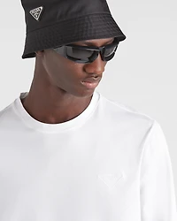 Stretch cotton T-shirt