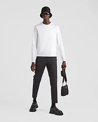 Stretch cotton T-shirt