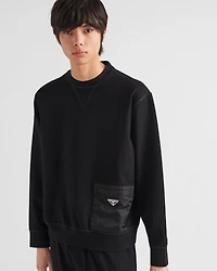 Technical fabric sweatshirt