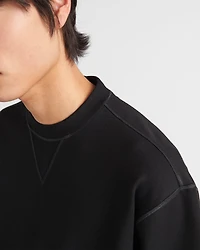 Technical fabric sweatshirt