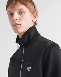 Sweatshirt with Re-Nylon details