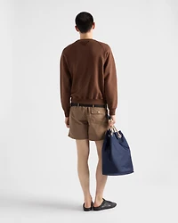 Cotton fleece sweatshirt