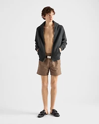 Cotton fleece hoodie