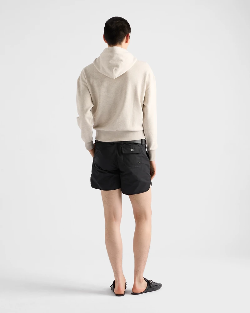 Cotton fleece hoodie