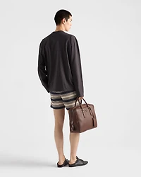 Long-sleeved cotton T-shirt