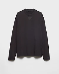 Long-sleeved cotton T-shirt