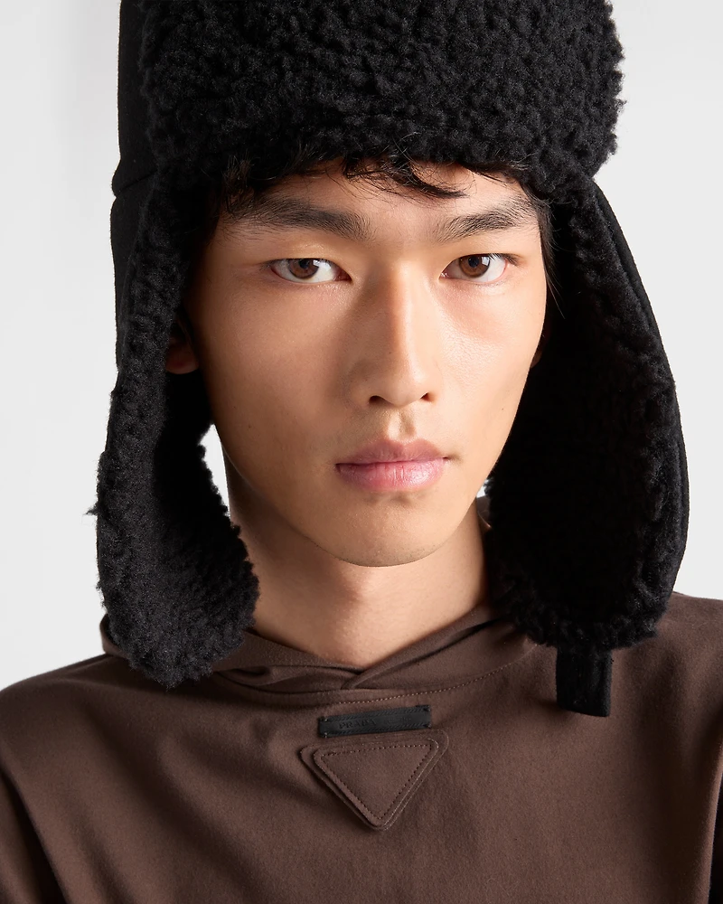 Long-sleeved cotton hoodie T-shirt