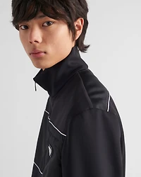 Sweatshirt with Re-Nylon details