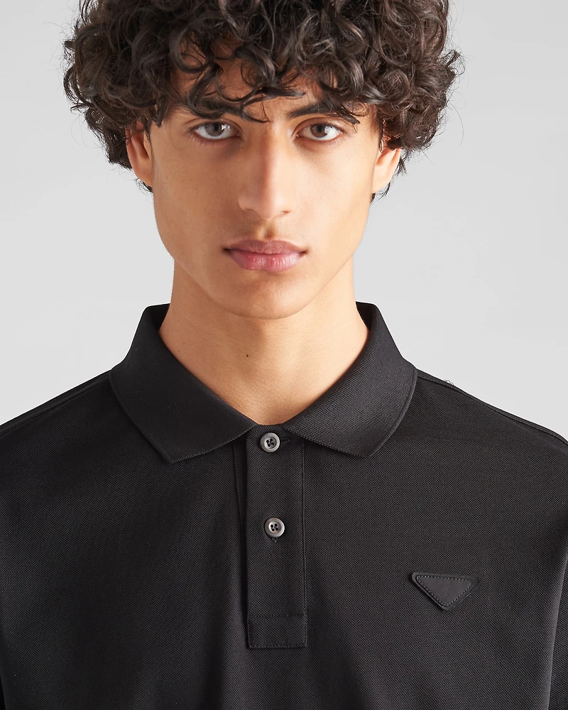 Piqué polo shirt