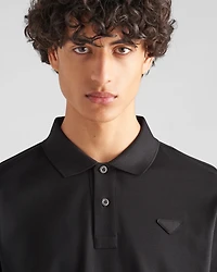 Piqué polo shirt