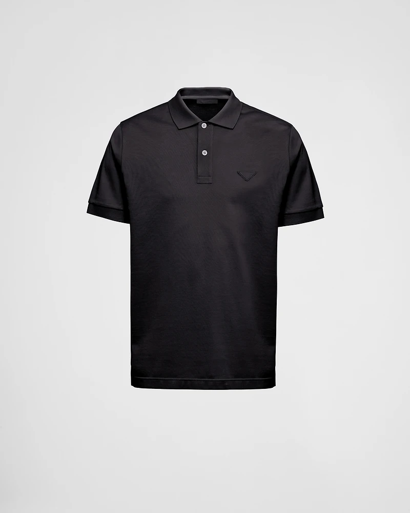 Piqué polo shirt