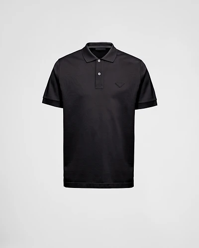 Piqué polo shirt