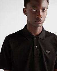 Piqué polo shirt